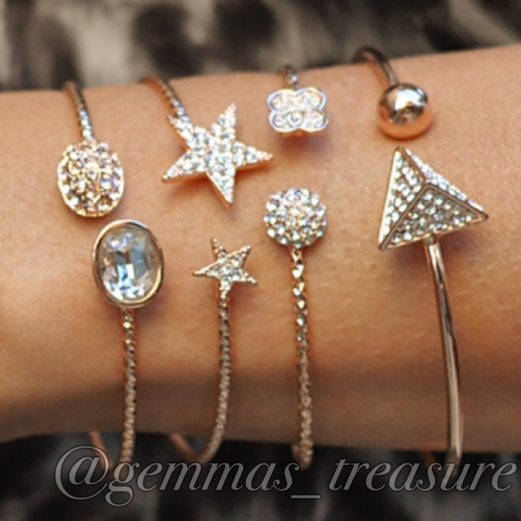 Star Czech Crystal Bracelet